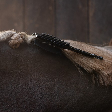 Peigne de crinière avec clip