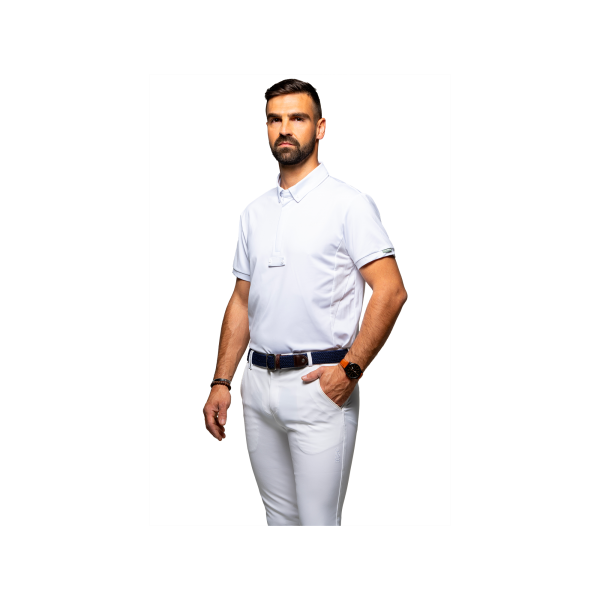 Polo de concours Wako blanc